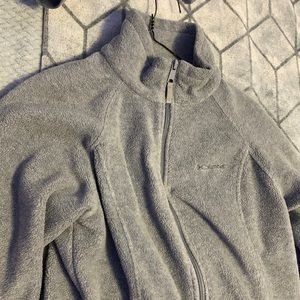 gray columbia jacket
